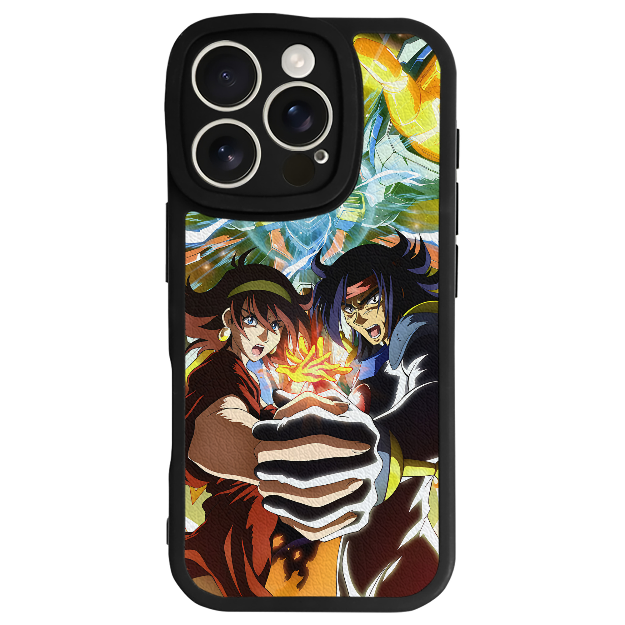 （画像用） 機動戦士ガンダム Mobile Suit Gundam 【iPhone 16シリーズ対応】シリコンスマホケース（レザー調） 材質：シリコン